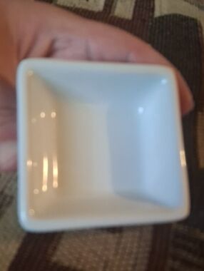 The Pampered Chef White Ceramic Square Serving Dish